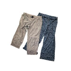 X13(2) BUNDLE: 2 PAIRS pajama lounge pants Victoria secret & Jockey
Large